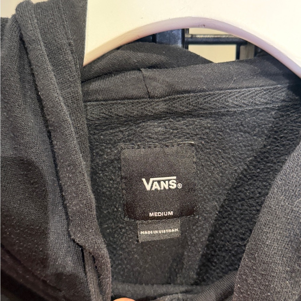 Vans Men's Black Pullover Hoodie‎ - Picture 4 of 4